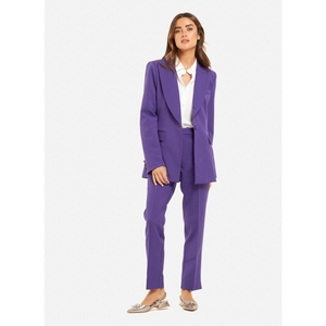 Blazer Alma En Pena Droit Suit Jaune Femme | EAE-95408505